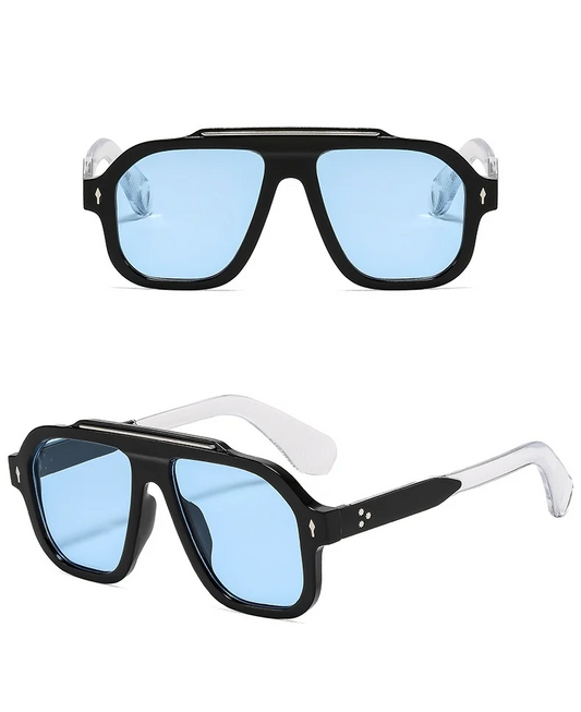 AVIATOR VINTAGE- BLACK/ BLUE