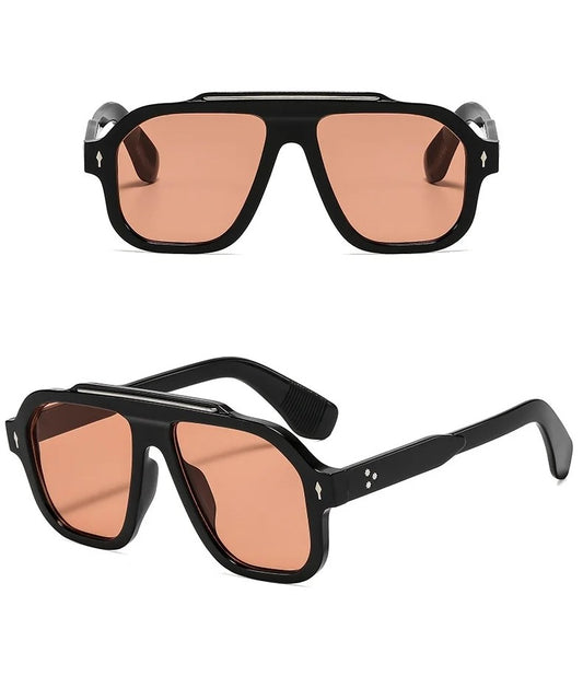 AVIATOR VINTAGE- BLACK/ RED